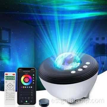 Proyector de techo de nebulosa wifi con altavoz de música